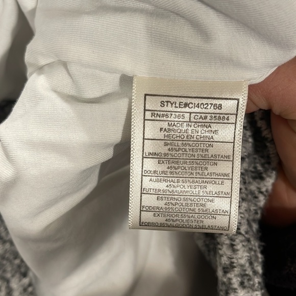 Cupcakes and Cashmere Gray Marled Jacket S - Picture 9 of 9